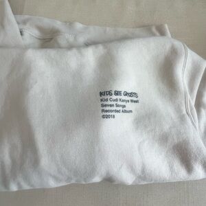 White - Kids See Ghosts Hoodie